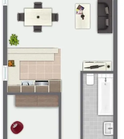 Apartmán Strandstrasse-wohnung-12-793 *